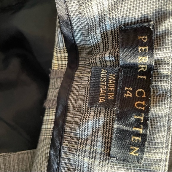 wool blend plaid pants size 14 - Picture 12 of 15
